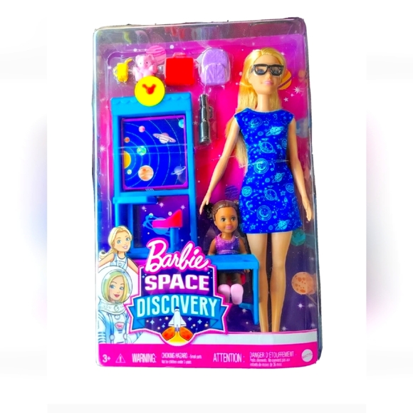NEW Barbie Space Discovery Science Teacher & Student Careers Classroom Playset - Picture 1 of 2